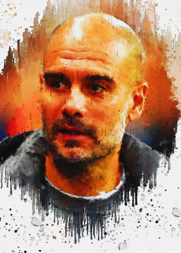 Pep Guardiola by Gunawan Rb
